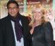 Charlotte de Turckheim et son mari Zaman Hachemi lors de l'avant-première du film Syngué Sabour à l'UGC des Halles à Paris, le 14 février 2013.