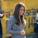 Kate Middleton enceinte et en action : 1re sortie officielle du baby bump !