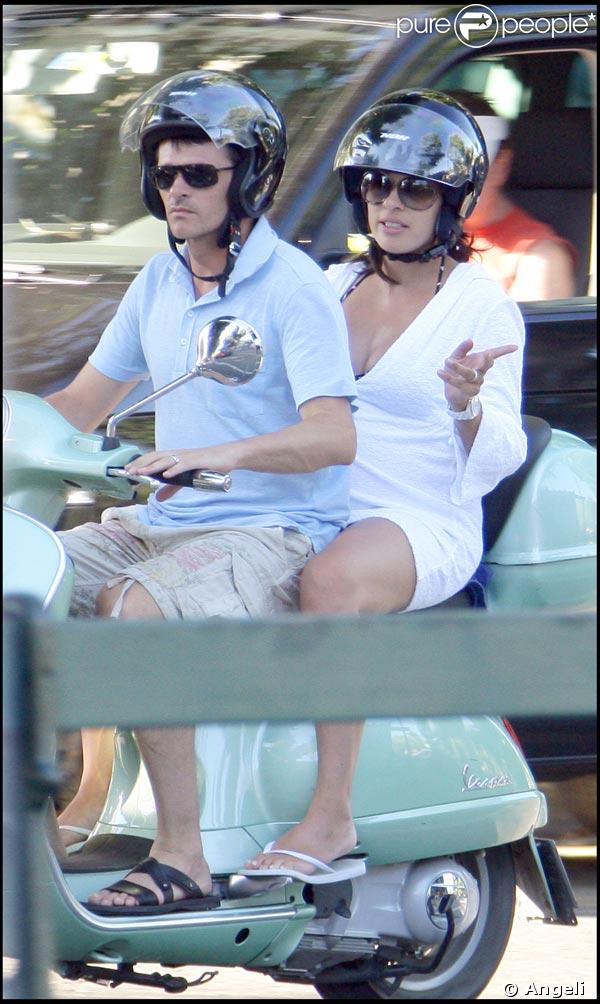 Willy Sagnol et sa femme, détente à Saint-Trop' !
