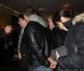  Josh Brolin accompagnait sa fille Eden au Minskoff Theatre de New York samedi 23 février 2012 pour aller voir une représentation du  musical   Le Roi Lion . 