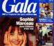 Sophie Marceau en couverture du magazine Gala en 1993 pour le premier numéro de la revue
