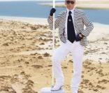 Karl Lagerfeld sur l'Isla Moda