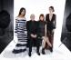 Charles Aznavour, Anggun, Elodie Frégé et Axelle Red lors de l'enregistrement de l'émission Hier Encore à l'Olympia (diffusée le 2 mars) à Paris le 10 janvier 2013
