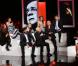 La Grande Sophie, Agnès Jaoui, Elodie Frégé, Bénabar, Isabelle Boulay, Dany Brillant, Sheila, Patrick Bruel, Lara Fabian, Axelle Red, Charles Aznavour, Tal, Salvatore Adamo, Hélène Ségara, Natasha St-Pier, Anggun, Alessandra Sublet, Pascal Obispo et Yves Jamait lors de l'enregistrement de l'émission Hier Encore à l'Olympia (diffusée le 2 mars) à Paris le 10 janvier 2013