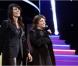 La grande Sophie et Agnès Jaoui lors de l'enregistrement de l'émission Hier Encore à l'Olympia (diffusée le 2 mars) à Paris le 10 janvier 2013