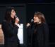 La Grande Sophie et Agnès Jaoui lors de l'enregistrement de l'émission Hier Encore à l'Olympia (diffusée le 2 mars) à Paris le 10 janvier 2013
