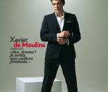 Xavier de Moulins a posé avec des talons dans le numéro de mars 2013 du magazine Marie Claire. Photo publiée avec l'aimable autorisation de Marie Claire.