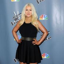 Christina Aguilera à la première de la 4e saison de The voice TCL Chinese Theatre à Los Angeles, le 20 mars 2013.