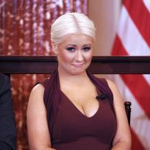 Christina Aguilera le 3 octobre 2012 à Washington.