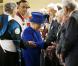 Elizabeth II et le duc d'Edimbourg : En forme et élégants pour le Jeudi saint