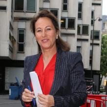 Ségolène Royal le 2 mai 2012 à Paris.
