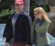 Jon Hamm et sa petite amie Jennifer Westfeldt à West Hollywood, le 2 avril 2013.