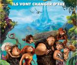 Affiche officielle du film Les Croods.