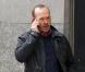 Michael Keaton, ici sur le tournage de Birdman d'Alejandro Gonzalez Inarritu dans le Midtown Manhattan, New York, le 1er avril 2013, se frottera bientôt à la justice.