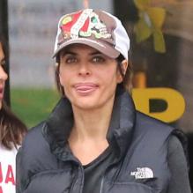 Exclu - Lisa Rinna à Beverly Hills, le 14 avril 2013.