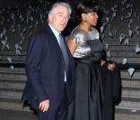 Robert De Niro : Radieux au côté de sa fille adoptive, Drena, très décolletée