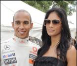 Lewis hamilton  et Nicole Scherzinger