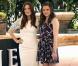 Julianne Moore et Chloë Grace Moretz pendant le photocall de Carrie à Cancun, Mexique, le 18 avril 2013.