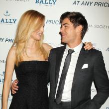 Heather Graham et Zac Efron complices à la projection du film At Any Price à New York le 18 avril 2013.