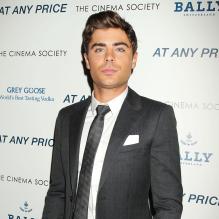 Zac Efron pendant la projection du film At Any Price à New York le 18 avril 2013.