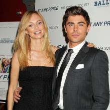 Heather Graham et Zac Efron pendant la projection du film At Any Price à New York le 18 avril 2013.