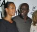 Lilian Thuram, Karine Le Marchand et Valérie Trierweiler lors du 51e Gala de l'Union Des Artistes au Cirque Alexis Gruss, à Paris, le 12 novembre 2012.