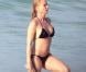 Nicollette Sheridan à Saint-Barthélémy le 8 avril 2012.