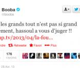 Booba poste la supposée sextape de La Fouine sur Twitter le 28 avril 2013.