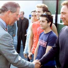 Le Prince Charles et Tom Jones
