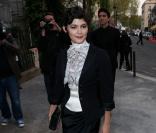 Audrey Tautou - Arrivees a l'exposition N°5 Culture Chanel au Palais de Tokyo a Paris le 3 mai 2013. L'exposition N°5 Culture Chanel, retrace l'histoire et les secrets, jusqu'alors bien gardes, du mythique parfum de la maison Chanel.  Arrivals for 'N°5 Culture Chanel' exhibition at Palais De Tokyo on May 3, 2013 in Paris, France.03/05/2013 - Paris