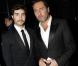 Tahar Rahim et Gilles Lellouche lors des César 2012.