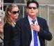 Charlie Sheen et Denise Richards se rendent au tribunal de Los Angeles. Il était question de savoir qui aurait la garde des jumeaux Bob et Max, fils de l'acteur et de Brooke Mueller, internée pour être retombée dans la drogue. Photo prise le 7 mai 2013.