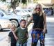 Gwen Stefani : Hyperlookée pour savourer des pizzas avec Kingston et Zuma