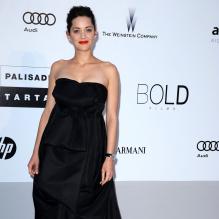 Marion Cotillard lors du gala de l'amfAR dans le cadre du Festival de Cannes le 20 mai 2010