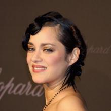 Marion Cotillard lors de la soirée des trophées Chopard à Cannes le 25 mai 2007
