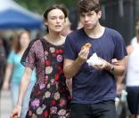 Keira Knightley et James Righton à New York le 30 juillet 2012.