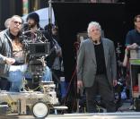 Abel Ferrara sur le tournage de son film "Welcome To New York" a New York, le 25 avril 2013.