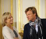 Claire Chazal et Laurent Delahousse : Complices d'un jour qui allument la Flamme