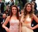  Laury Thilleman et Delphine Wespiser à la première cannoise de  Jeune et Jolie  de François Ozon, au Palais des Festivals à Cannes, le 16 mai 2013. 