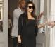 Kim Kardashian et Kanye West à New York, le 22 avril 2013.