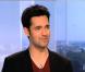Yoann Fréget sur le plateau du JT de 20 heures de TF1, dimanche 19 mai 2013