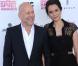 Bruce Willis et sa compagne Emma Heming lors de la cérémonie des  Film Independent Spirit Awards  à Santa Monica, le 23 février 2013.