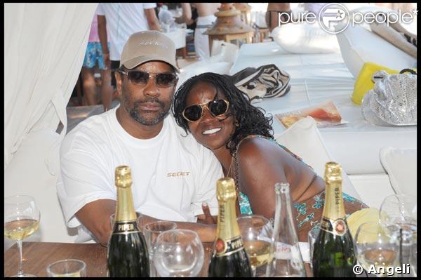 Denzel Wshington en vacances en famille à St-Trop' !