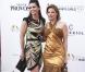 Adeline Blondieau et Christine Lemler lors de la cérémonie d'ouverture du 53e festival de Monte-Carlo au Forum Grimaldi à Monaco, le 9 juin 2013.