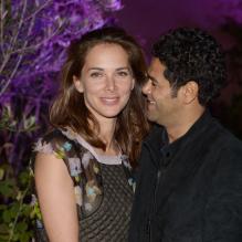 Jamel Debbouze et Mélissa Theuriau à l'after show du festival Marrakech du rire, le 8 juin 2013 à l'Hôtel du golf de Marrakech.