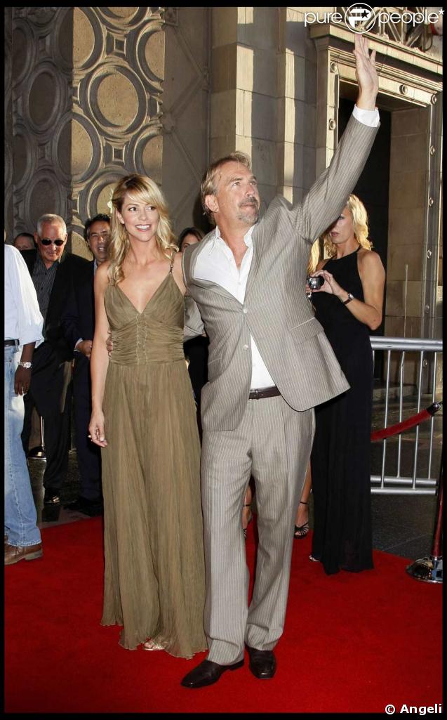 Kevin Costner et son épouse Christine Baumgartner