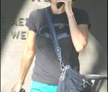 Lisa Rinna et son t-shirt Batman 