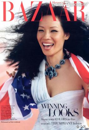 Lucy Liu célèbre les JO