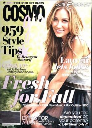 Lauren Conrad pour Cosmo Girl