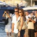 PHOTOS : Cindy Crawford et son mari, coucher de soleil romantique sur Saint-Tropez...